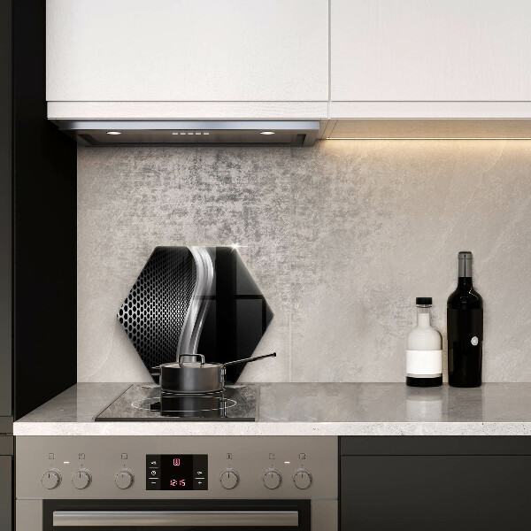 Steklena podloga za rezanje Kovinska konstrukcija