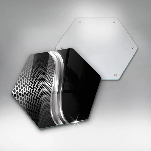 Steklena podloga za rezanje Kovinska konstrukcija