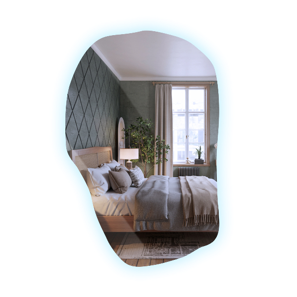 Organsko ogledalo z LED osvetlitvijo modno 90x59 cm