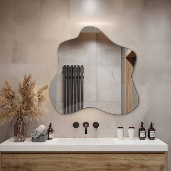 Ogledalo packe asimetrično 68x67 cm