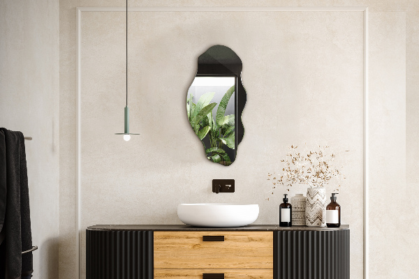 Asimetrično ogledalo madež 40x80