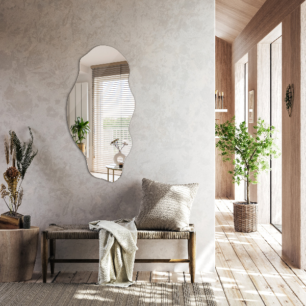 Ogledalo nepravilna oblika madež 45x90