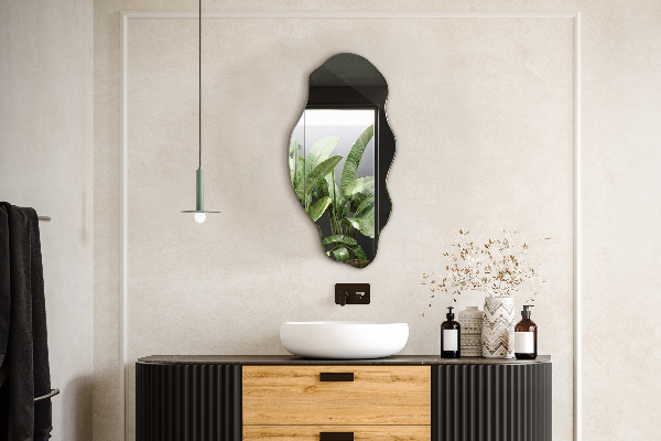 Ogledalo nepravilna oblika madež 45x90