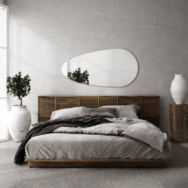 Ogledalo solze brez okvirja 45x90 cm