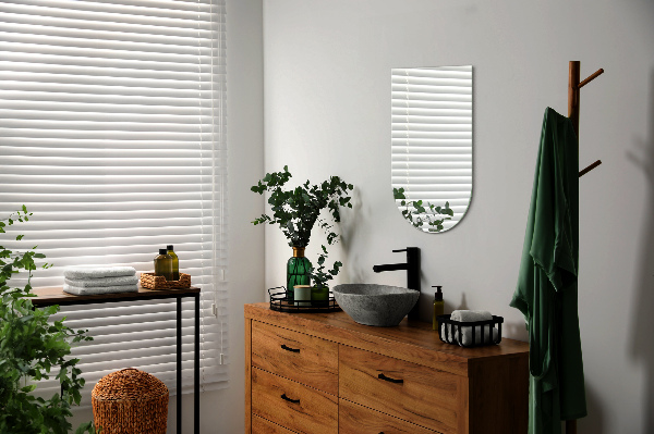 Polovinsko ovalno ogledalo 60x100 cm