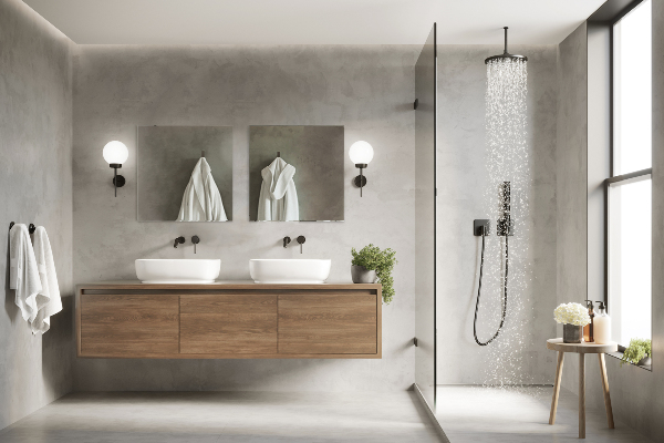 Pravokotno ogledalo brez okvirja 50x50 cm