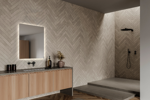 Pravokotno ogledalo z led osvetlitvijo 50x50 cm