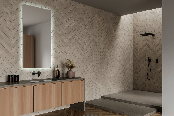 Pravokotno led kopalniško ogledalo 60x40 cm