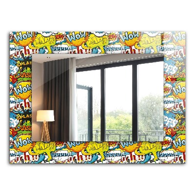 Tiskano ogledalo Barvni baloni