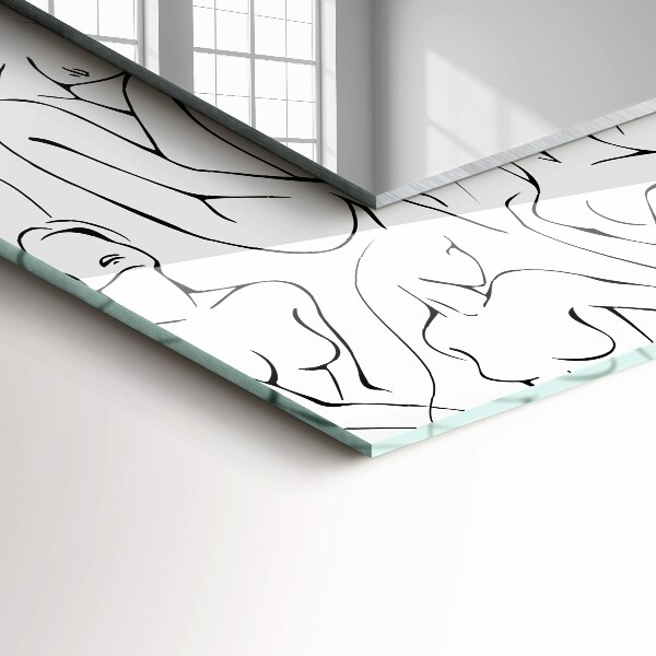 Tiskano ogledalo Abstraktna lava