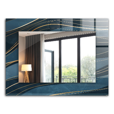 Ogledalo s potiskanim okvirjem Črta astragala