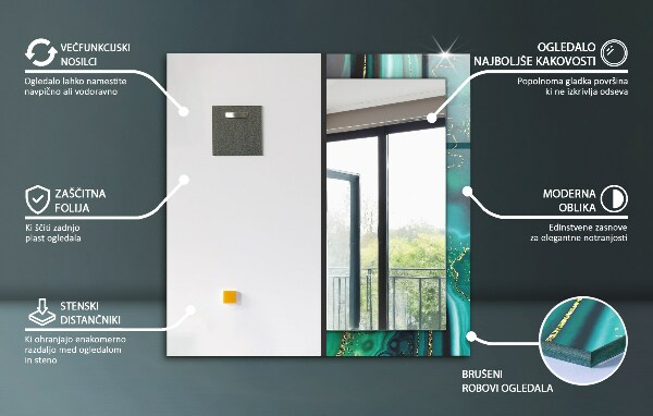 Tiskano ogledalo Etnični motivi