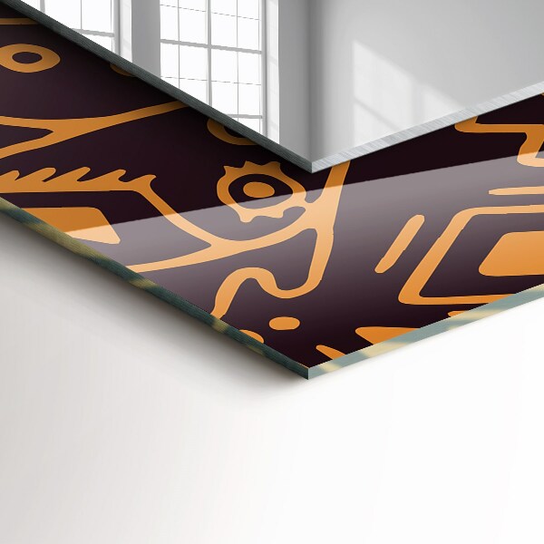 Tiskano ogledalo Etnični motivi