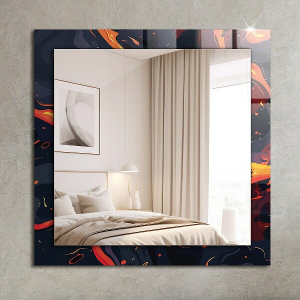 Dekorativno ogledalo Vulkanska lava