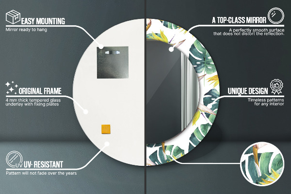 Tiskano ogledalo Tropski listi