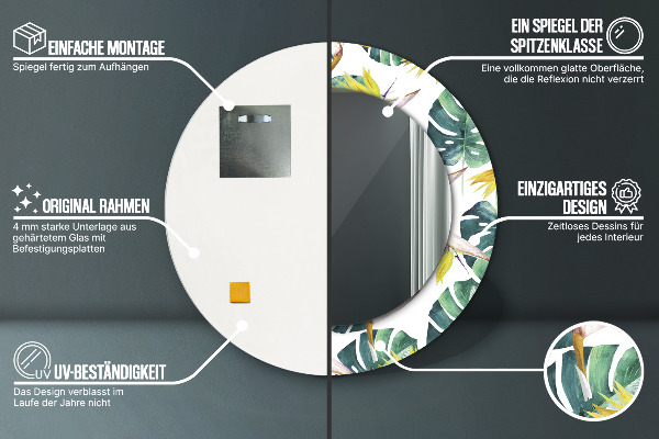 Tiskano ogledalo Tropski listi