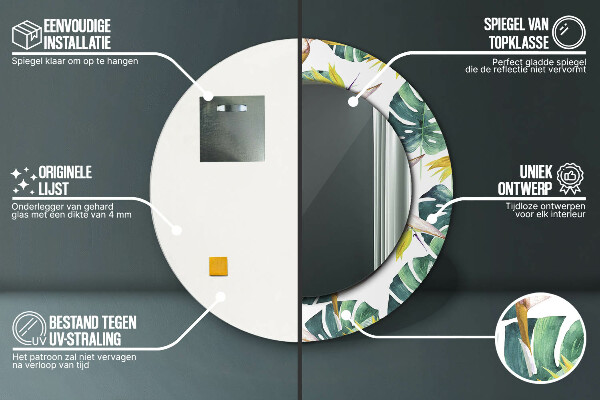 Tiskano ogledalo Tropski listi