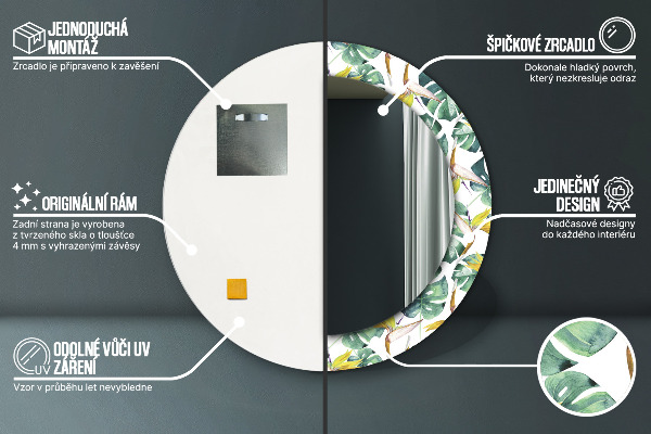 Tiskano ogledalo Tropski listi