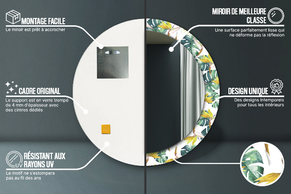 Tiskano ogledalo Tropski listi