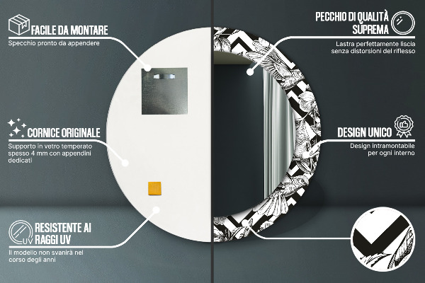 Okrasno ogledalo Hummingbird