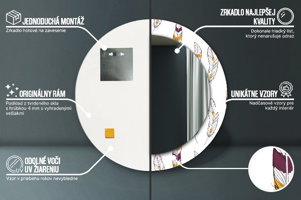 Tiskano ogledalo Perje