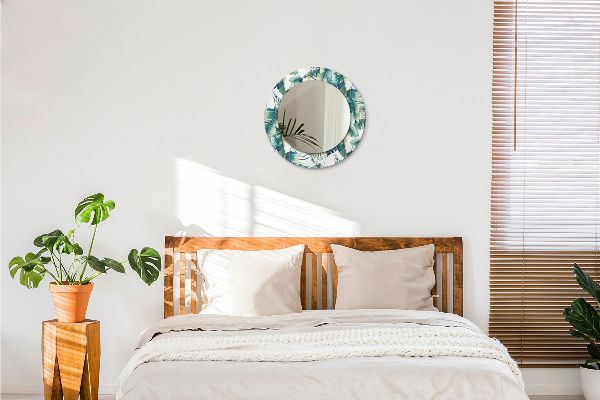 Ogledalo z okrasnim okvirjem Listi