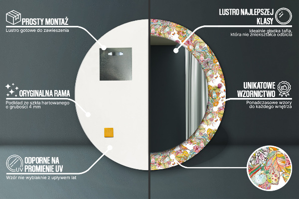 Okrasno ogledalo Sanje o deželi pravljic