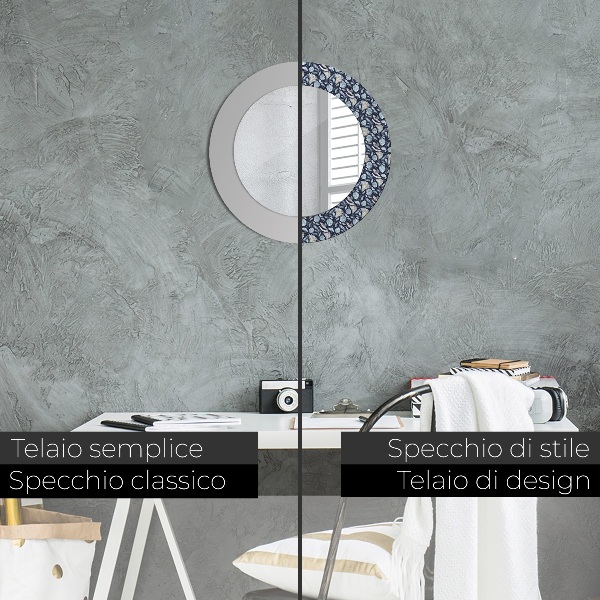 Okrasno ogledalo Boho vzorec