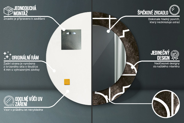 Dekorativno ogledalo Starinske ploščice
