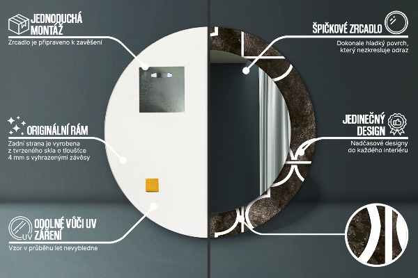 Dekorativno ogledalo Starinske ploščice