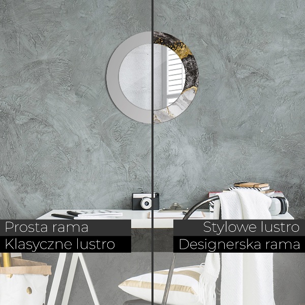 Okrasno ogledalo Marmor in zlato