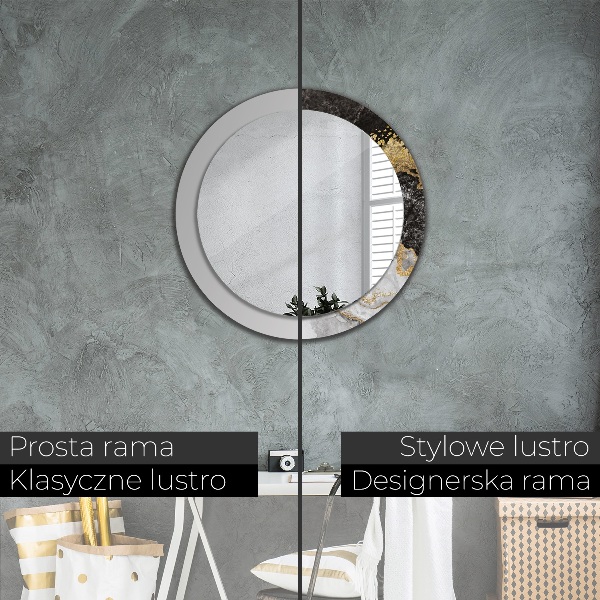 Okrasno ogledalo Marmor in zlato