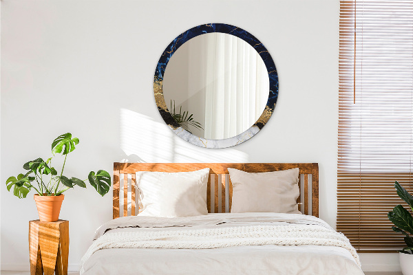 Dekorativno ogledalo Modri ​​marmor