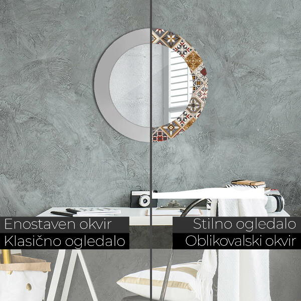 Dekorativno ogledalo Turški vzorec