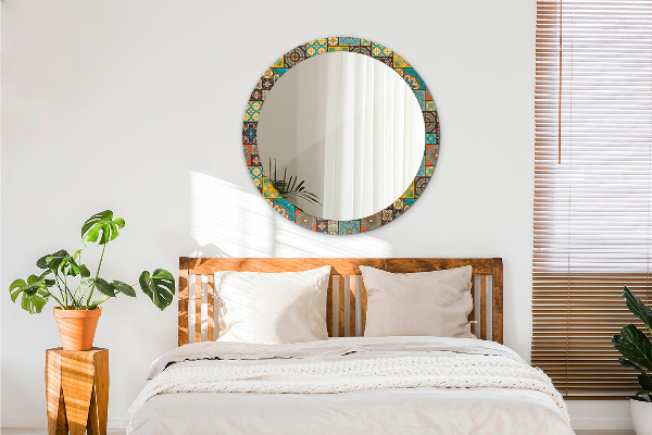 Ogledalo s potiskanim okvirjem Arabski vzorec