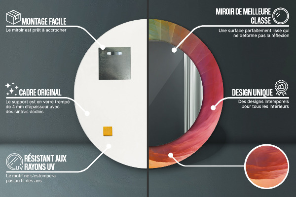Okrasno ogledalo Hipnotična spirala