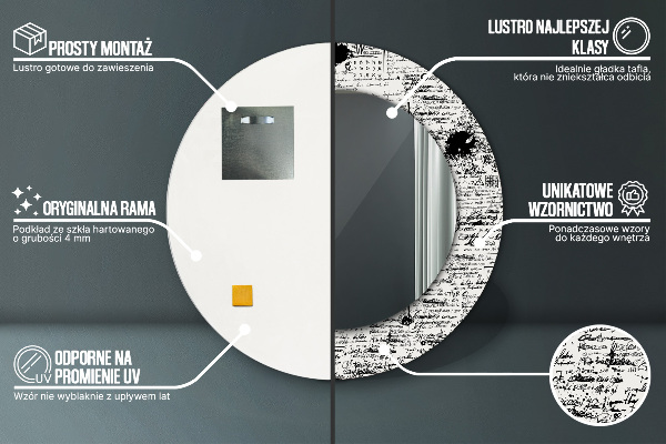 Dekorativno ogledalo Predloga