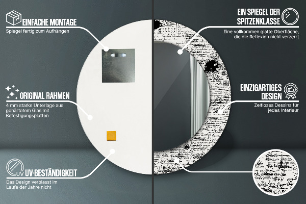 Dekorativno ogledalo Predloga