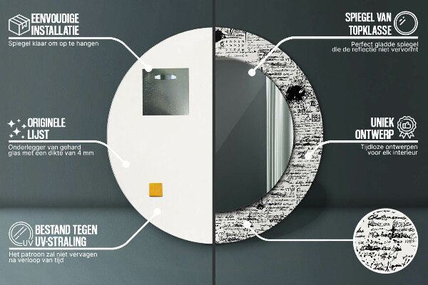 Dekorativno ogledalo Predloga