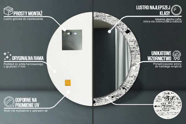 Dekorativno ogledalo Predloga