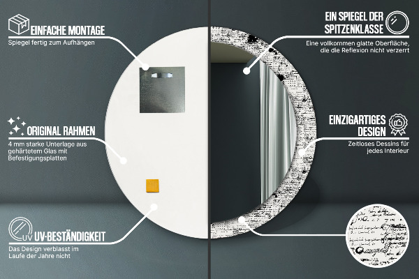 Dekorativno ogledalo Predloga