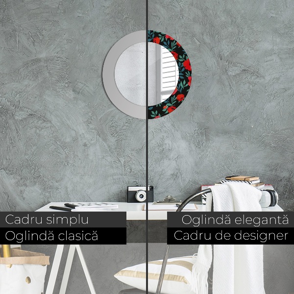 Okrasno ogledalo Seme rdečega maka