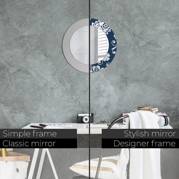 Dekorativno ogledalo Paisley kompozicija