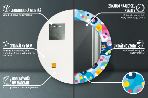 Dekorativno ogledalo Barvito trnje