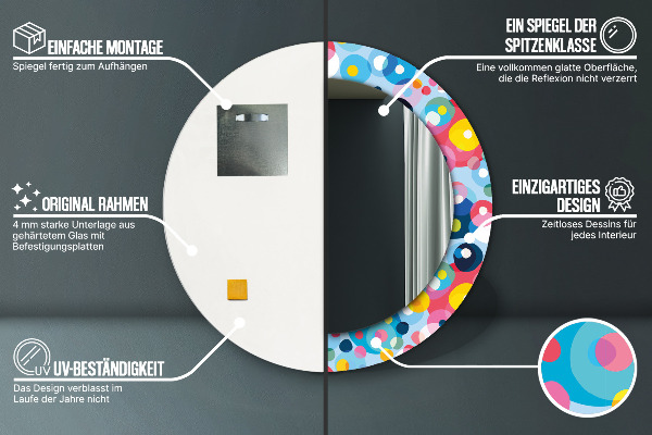 Dekorativno ogledalo Barvito trnje