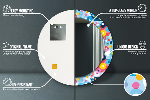 Dekorativno ogledalo Barvito trnje