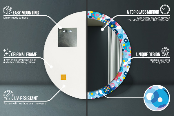 Dekorativno ogledalo Barvito trnje