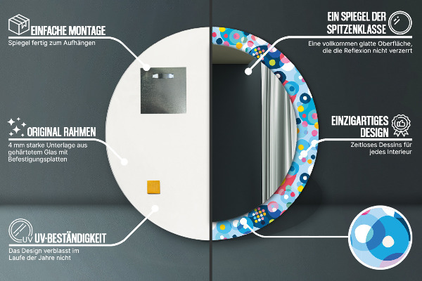 Dekorativno ogledalo Barvito trnje