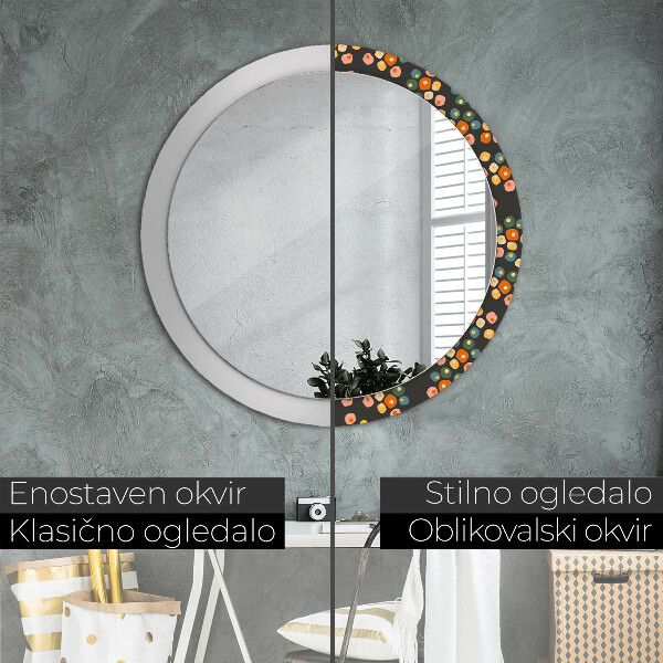 Okrasno ogledalo Cvetne pike