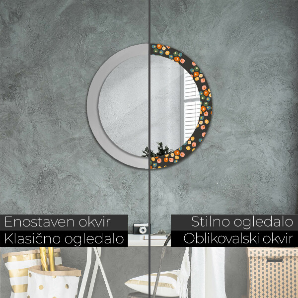 Okrasno ogledalo Cvetne pike